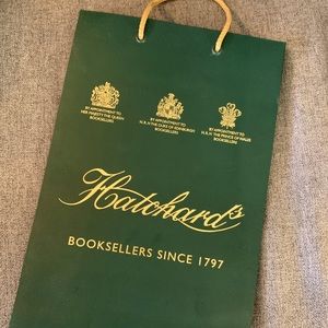 💥FINAL PRICE 💥 Harchards paper shopping bag tote, London